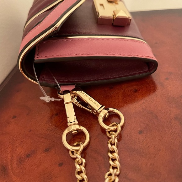 NWT MICHAEL KORS Whitney Oxblood Leather Wallet - Picture 12 of 13